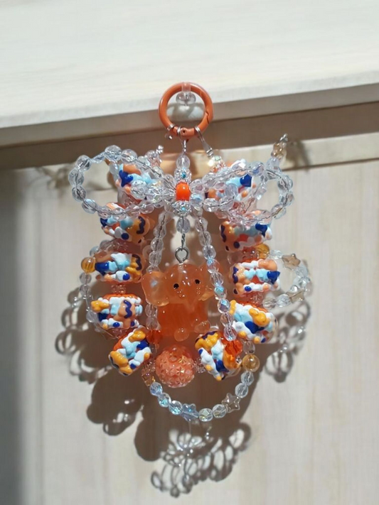 Dumbo Orange, Crystal Bow
