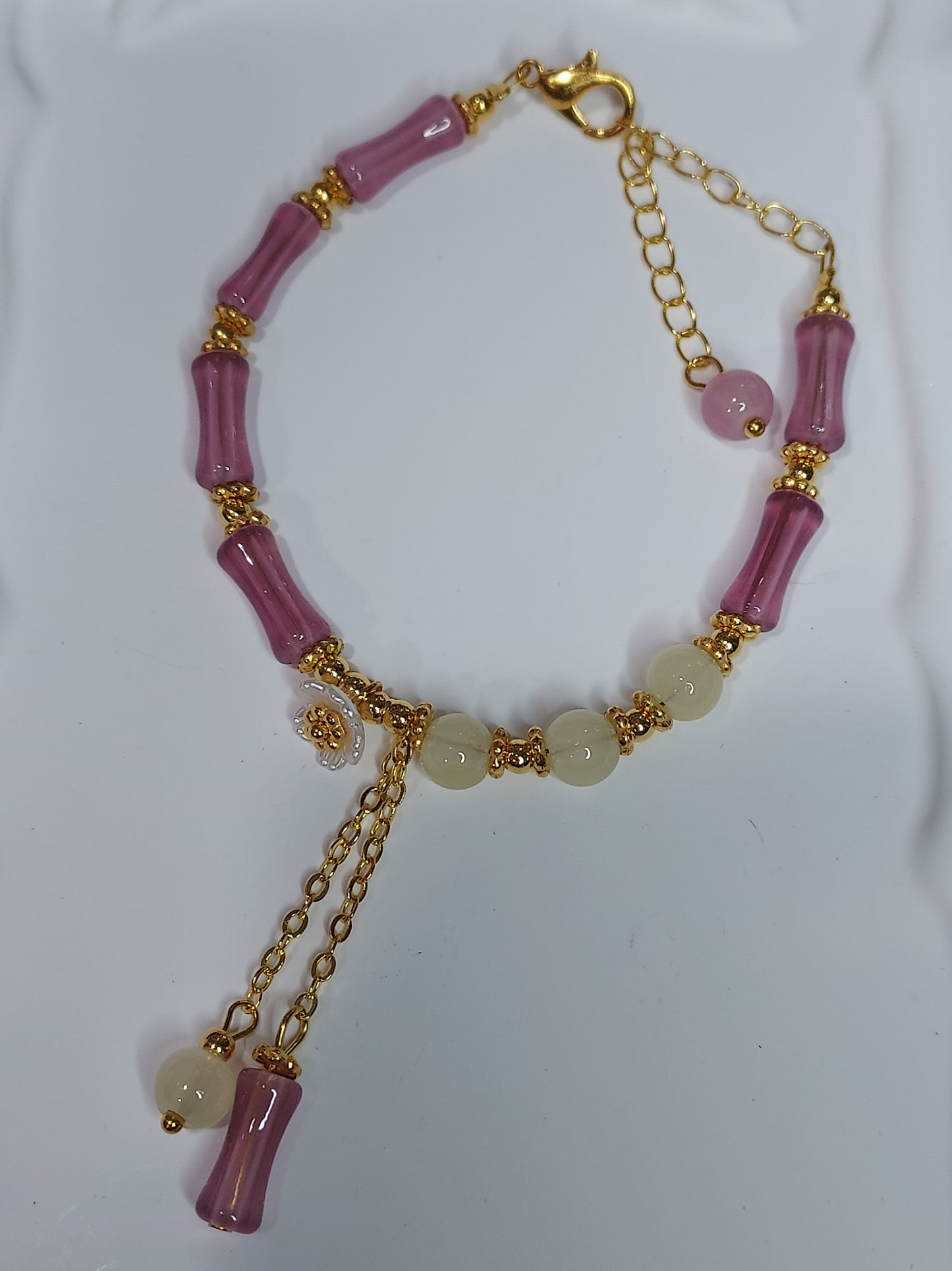 Lucky Bamboo Pink Gold