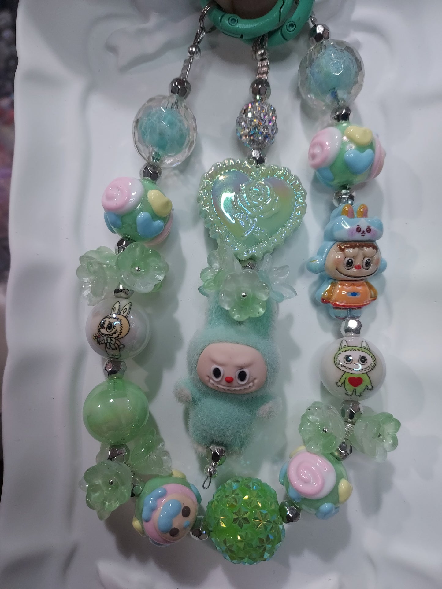Spring Labubu -green